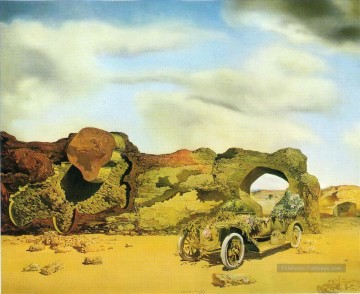 Solitude critique paranoïaque Salvador Dali Peinture à l'huile